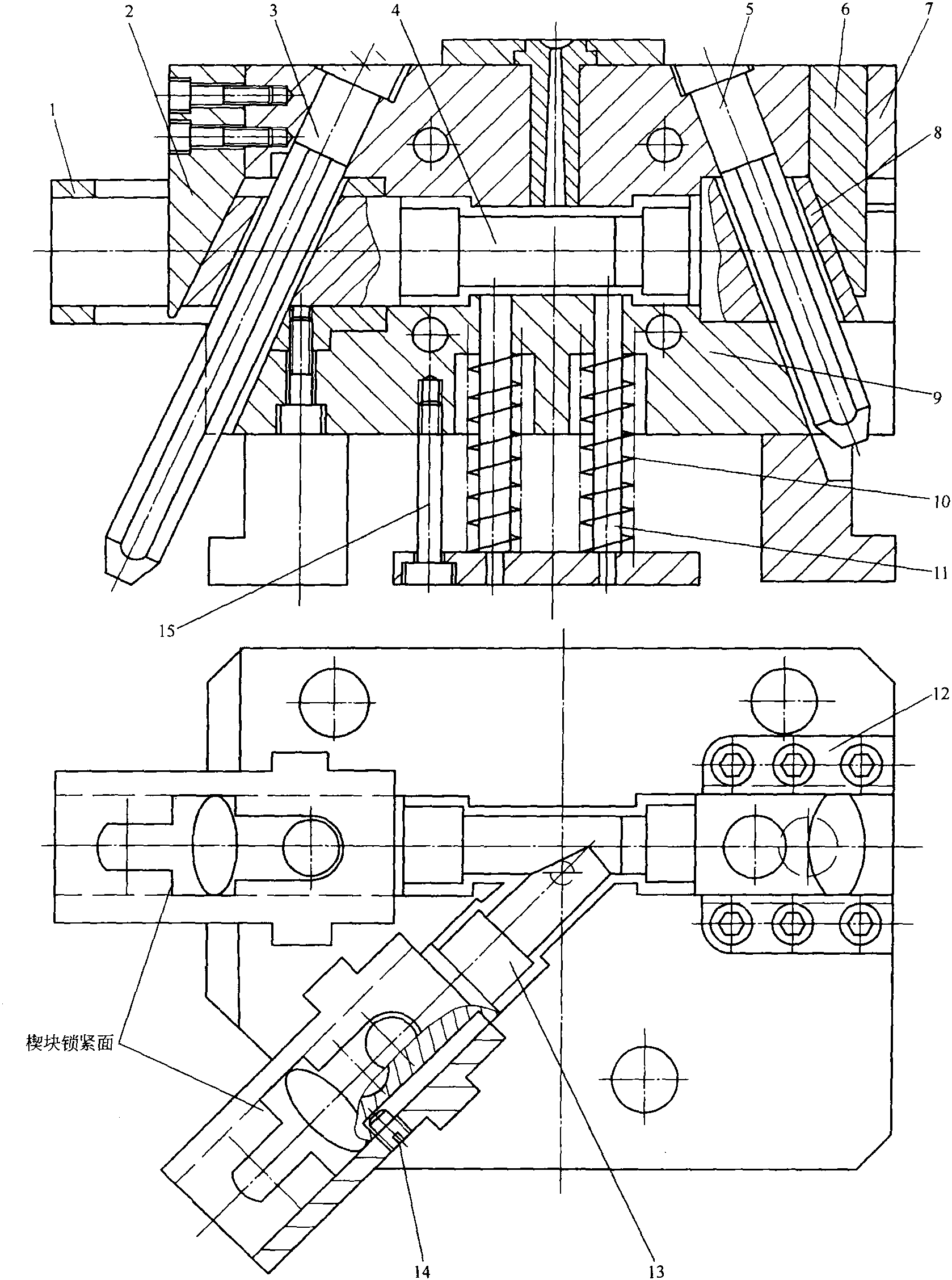 33.斜三通注塑模具